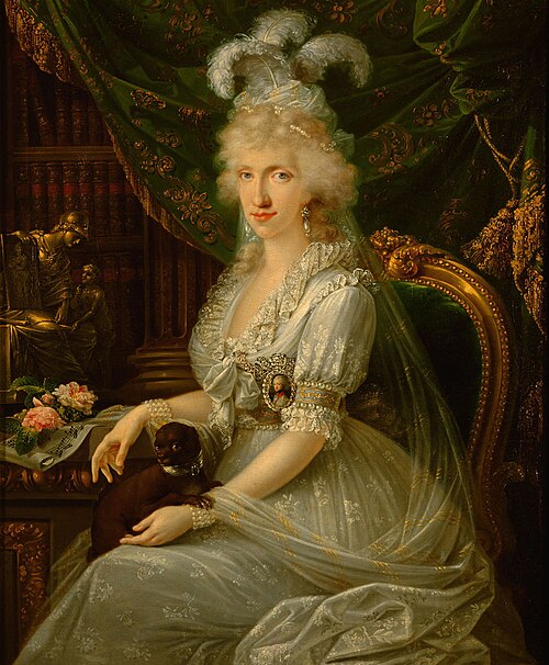 Luisa Maria Amelia Teresa of Naples and Sicily, Princess of Naples and Sicily (1773-1802), Grand Duc, 1797, Joseph Dorffmeister