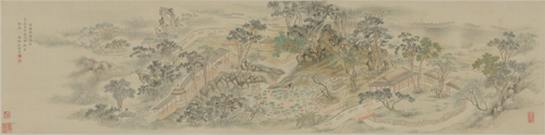 汤禄名后乐园图卷, , Tang Luming