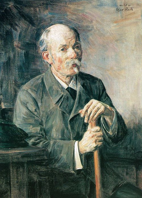 Arne Garborg, 1910, Olav Rusti