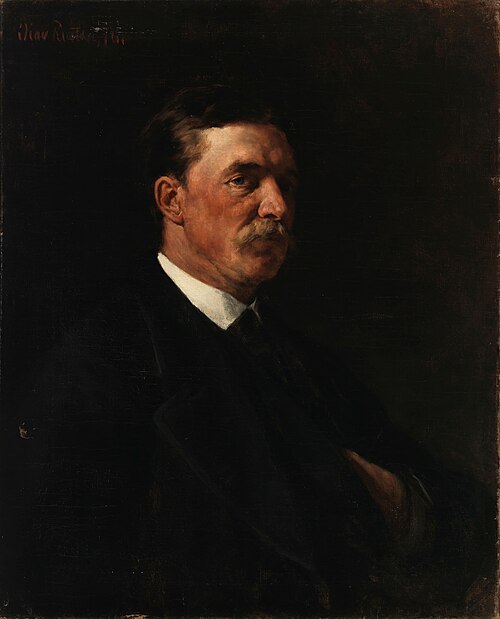Portrait of Hjalmar Munsterhjelm, 1876, Olav Rusti