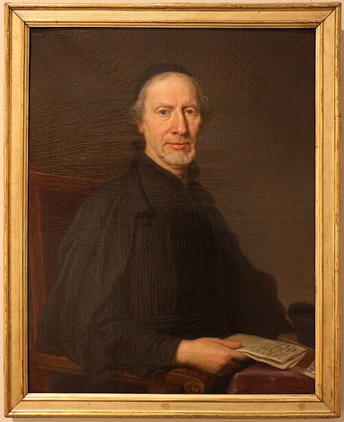 Ritratto di claudio antonio strada, preposto generale dei chierici di san paolo, 1722, Antonio Lucini