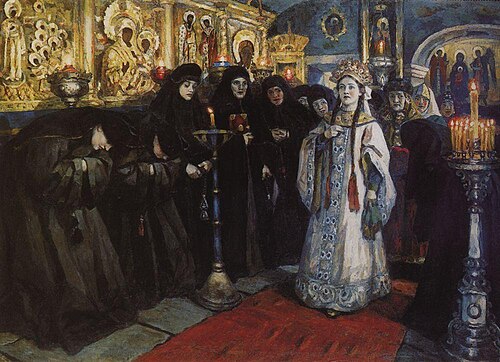 La oración del huerto (El Greco y su taller), 1912, Vassili Sourikov