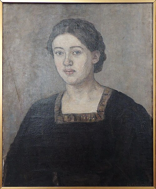 Anastasia Dobrinskaya, 1911, Vassili Sourikov