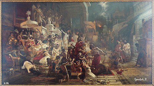 Belshazzar's Feast, 1874, Vassili Sourikov