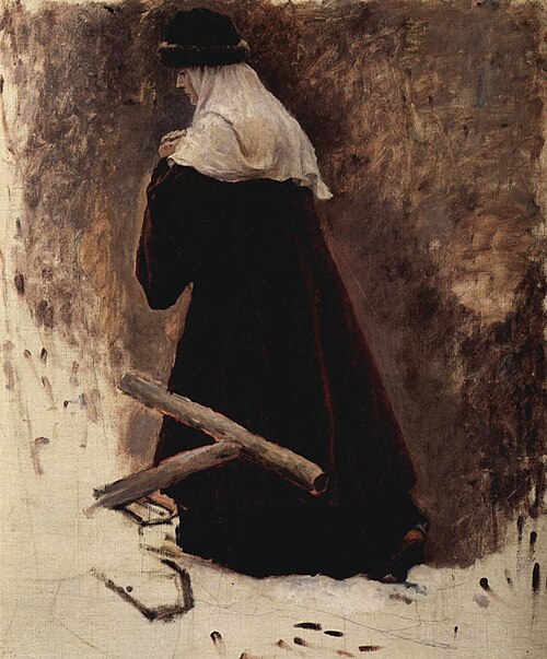 Die Fürstin Urussowa, 1884, Vassili Sourikov