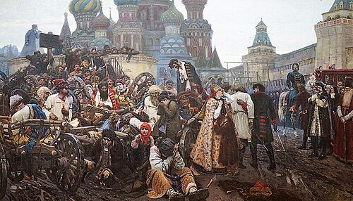 Le Matin de l'exécution des Streltsy, 1881, Vassili Sourikov