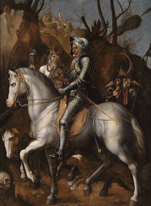 Knight, Death, and the Devil, 1600, Johann Geminger
