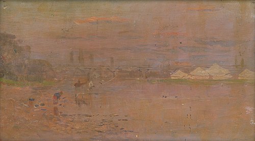 Landscape, 1890, Nándor Katona