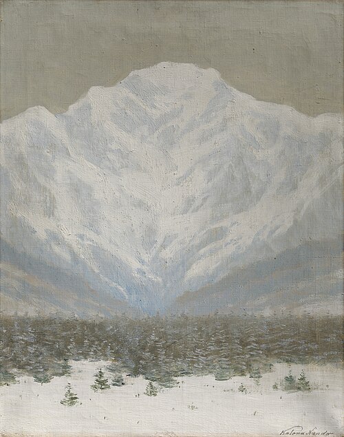 The High Tatras in Winter, 1900, Nándor Katona