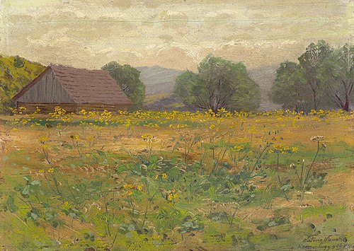 In the Meadow, 1906, Nándor Katona