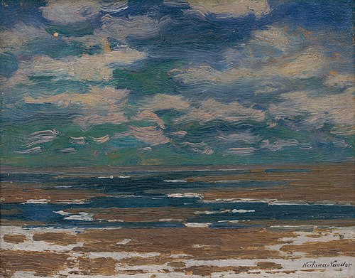 Landscape with Spring Clouds, 1910, Nándor Katona