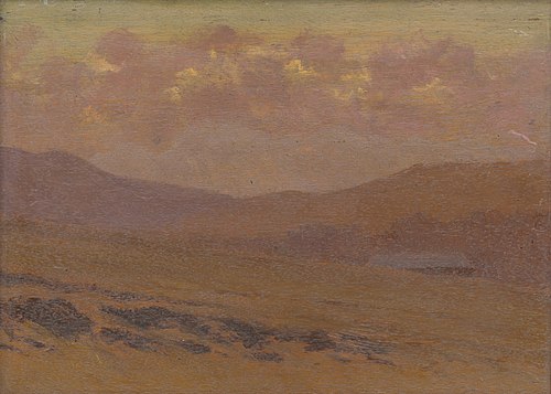Early Evening Tatras Landscape, 1922, Nándor Katona