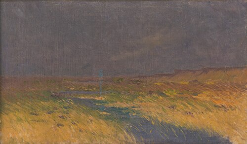 Landscape before Evening, 1910, Nándor Katona
