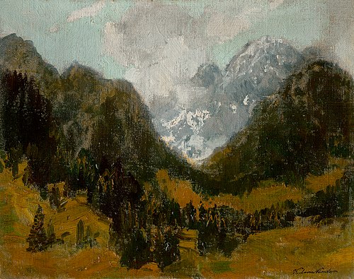 Tatra Motif, 1901, Nándor Katona
