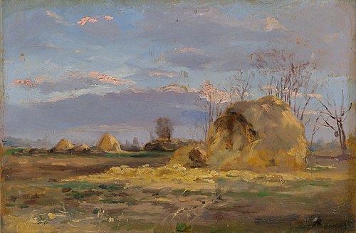 Autumn Landscape with Trees, 1902, Nándor Katona