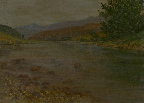 Na brehu rieky, 1905, Nándor Katona