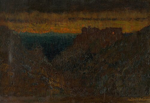 Nedecký hrad, 1904, Nándor Katona