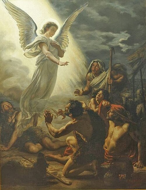 L'Annonce aux bergers, 1875, Édouard Joseph Dantan