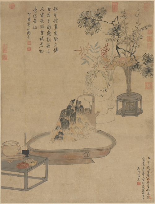 张宏岁朝轴, , Zhang Hong