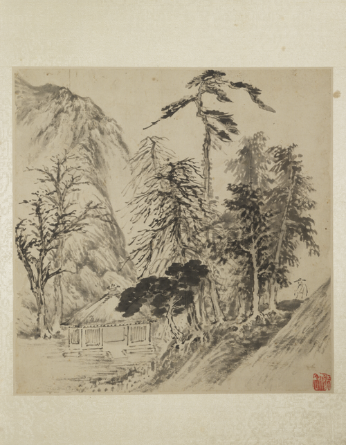 张宏山水图册, , Zhang Hong