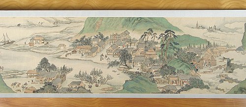 Peach Blossom Spring, 1638, Zhang Hong