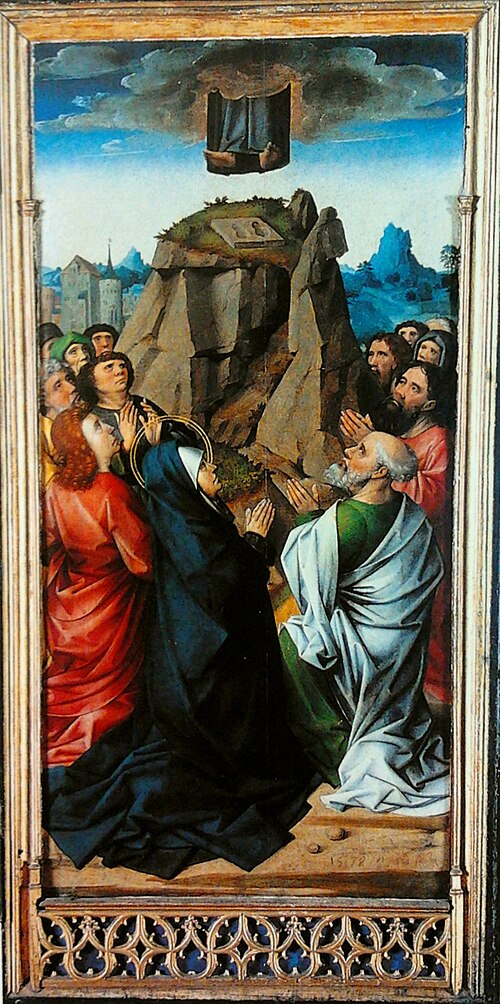 Ascension du Christ., 1500, Colijn de Coter