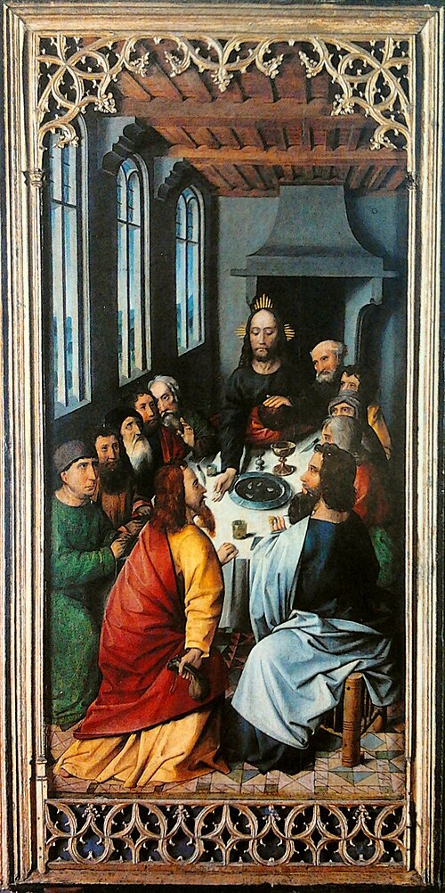 La Cène, 1500, Colijn de Coter