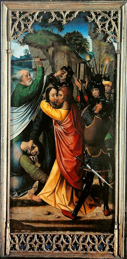 L'Arrestation du Christ., 1500, Colijn de Coter