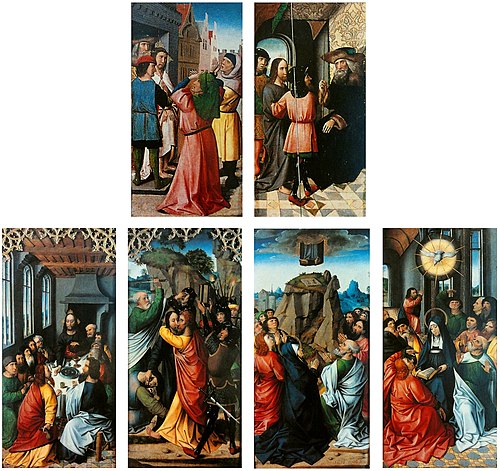 Polyptyque de Pruszcz., 1500, Colijn de Coter