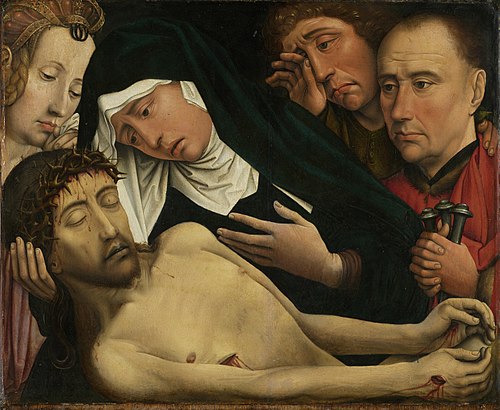 La Lamentation du Christ, 1510, Colijn de Coter