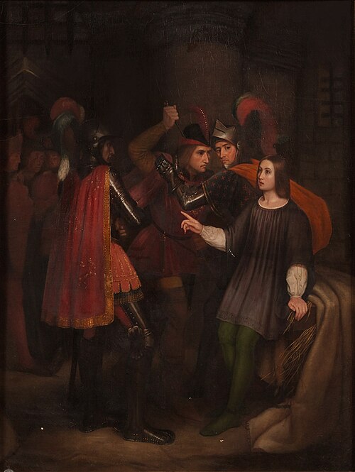 L'Arrestation de Jeanne d'Arc, 1835, Adèle Martin