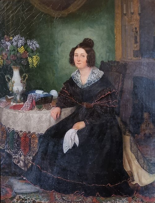 Portrait de madame Philippon-Magnin, , Adèle Martin