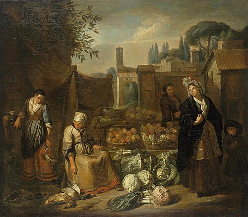 Genre Scene, 1700, Norbert van Bloemen