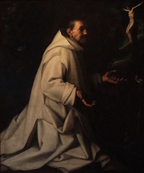 Saint Bruno in Prayer, 1610, Carlo Sellitto