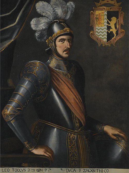 Leonardo de Tocco, Duke of Zakynthos, 1606, Carlo Sellitto