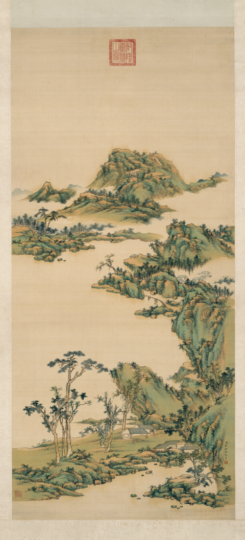 朱伦瀚村树溪桥轴, , Zhu Lunhan