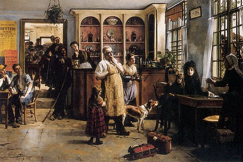 Les étrangères, 1887, Évariste Carpentier