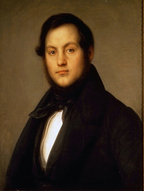 Portrait of Ignazio Marini, 1848, Giovanni Carnovali