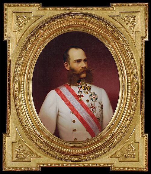Kaiser Franz Joseph I., 1874, Georg Martin Ignaz Raab