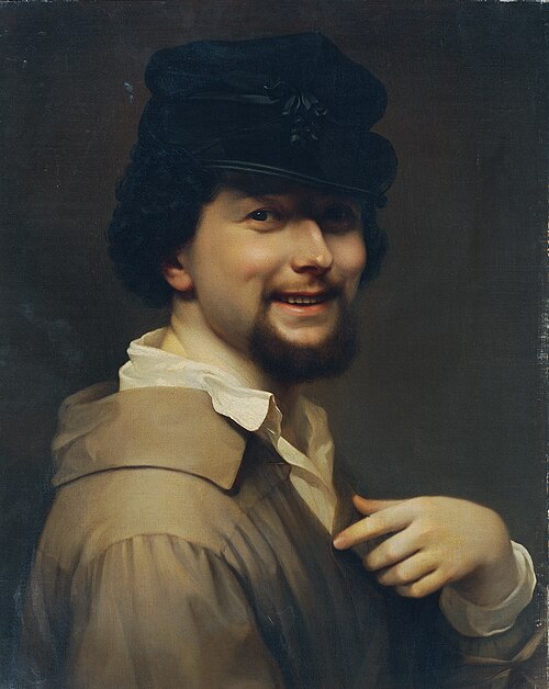 Selbstbildnis, , Georg Martin Ignaz Raab