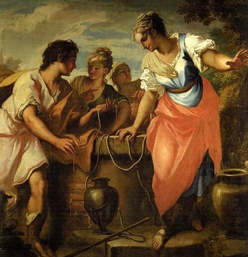 Rebecca at the Well, , Niccolò Bambini