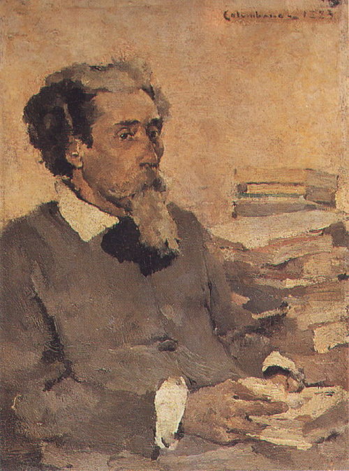 Retrato de Bulhão Pato, 1883, Columbano Bordalo Pinheiro