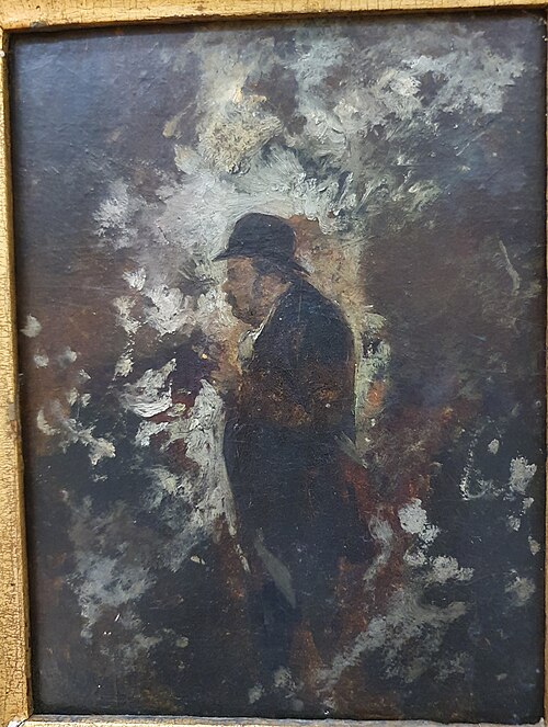 Retrato de Manuel Maria Bordalo Pinheiro, 1900, Columbano Bordalo Pinheiro