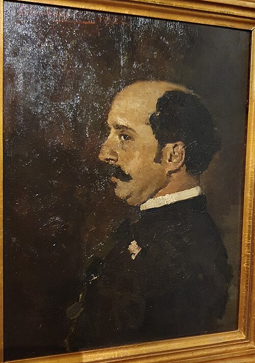 Retrato de Prostes da Fonseca, 1884, Columbano Bordalo Pinheiro