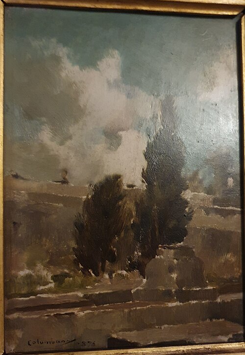 Um canto de jardim, 1896, Columbano Bordalo Pinheiro