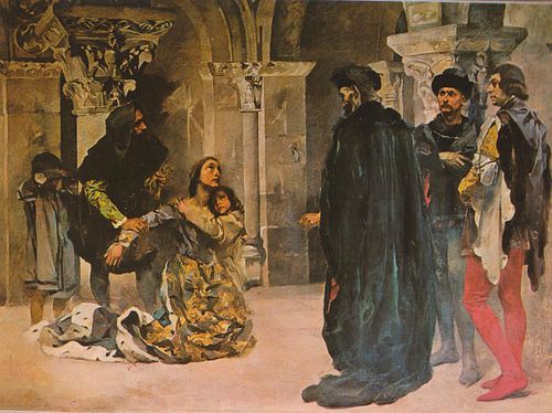 Tragedy of Inês de Castro, 1901, Columbano Bordalo Pinheiro