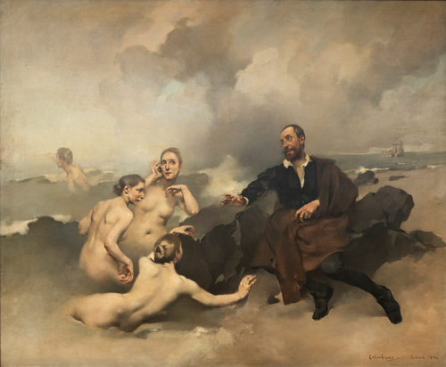 Camões and the Tágides (Columbano), 1894, Columbano Bordalo Pinheiro