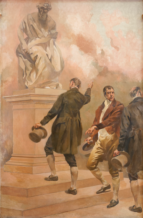 Manuel Fernandes Tomás, Manuel Borges Carneiro e Joaquim António de Aguiar, 1926, Columbano Bordalo Pinheiro