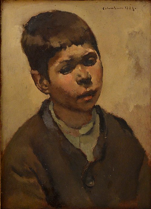 Cabeça de Rapaz, 1889, Columbano Bordalo Pinheiro