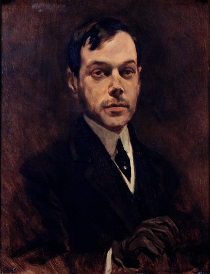 Retrato de Afonso Lopes Vieira, 1910, Columbano Bordalo Pinheiro